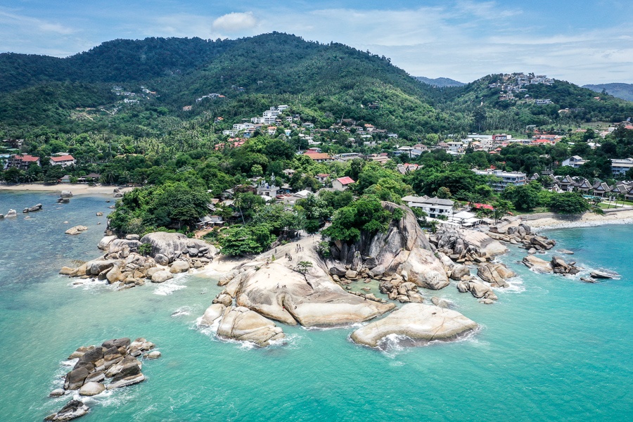 Lamai Beach, best beaches at Koh Samui