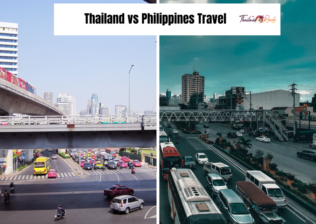 thailand vs philippines travel